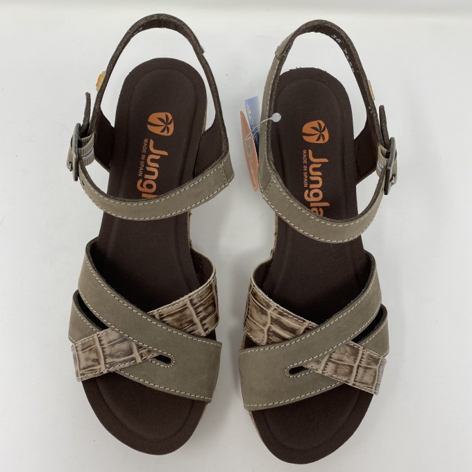 Jungla sandalo comodo tacco 7,5 disponibile in due colori