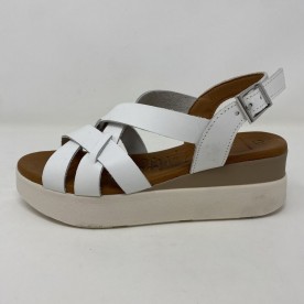 Oh My Sandals Sandalo Pelle Multifasce Tacco 5,5