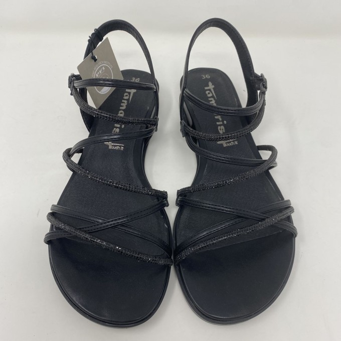 tamaris sandalo Vegan piccole fasce con brillantini