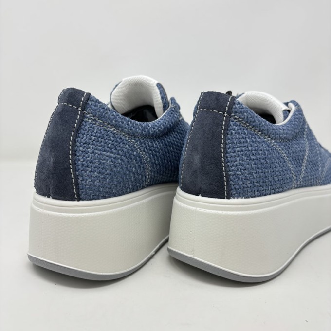 igi&co sneaker in tessuto con accessorio gioiello