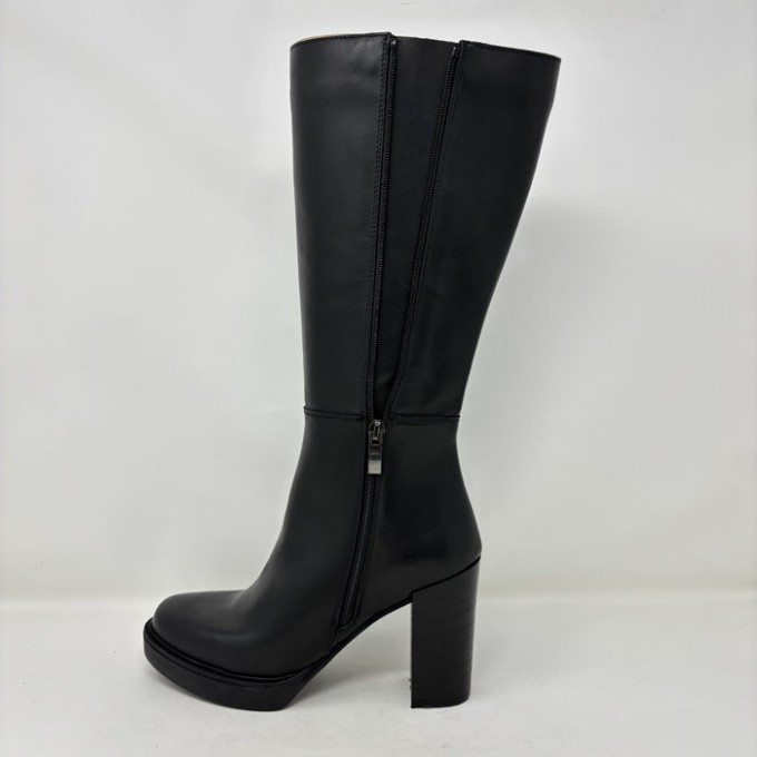 feeling stivale in pelle tacco 9,5cm