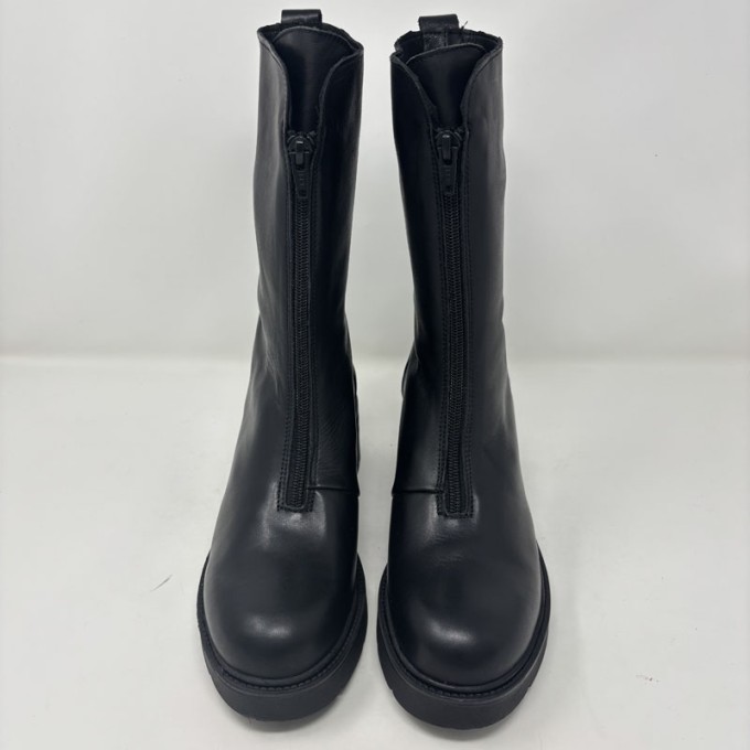 stivaletto motociclista zip centrale