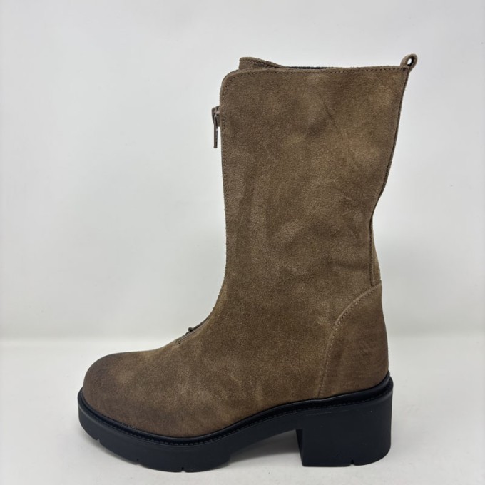 stivaletto motociclista zip centrale